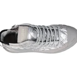 Bottines*Palladium Palla Ace Re Quilt Silver